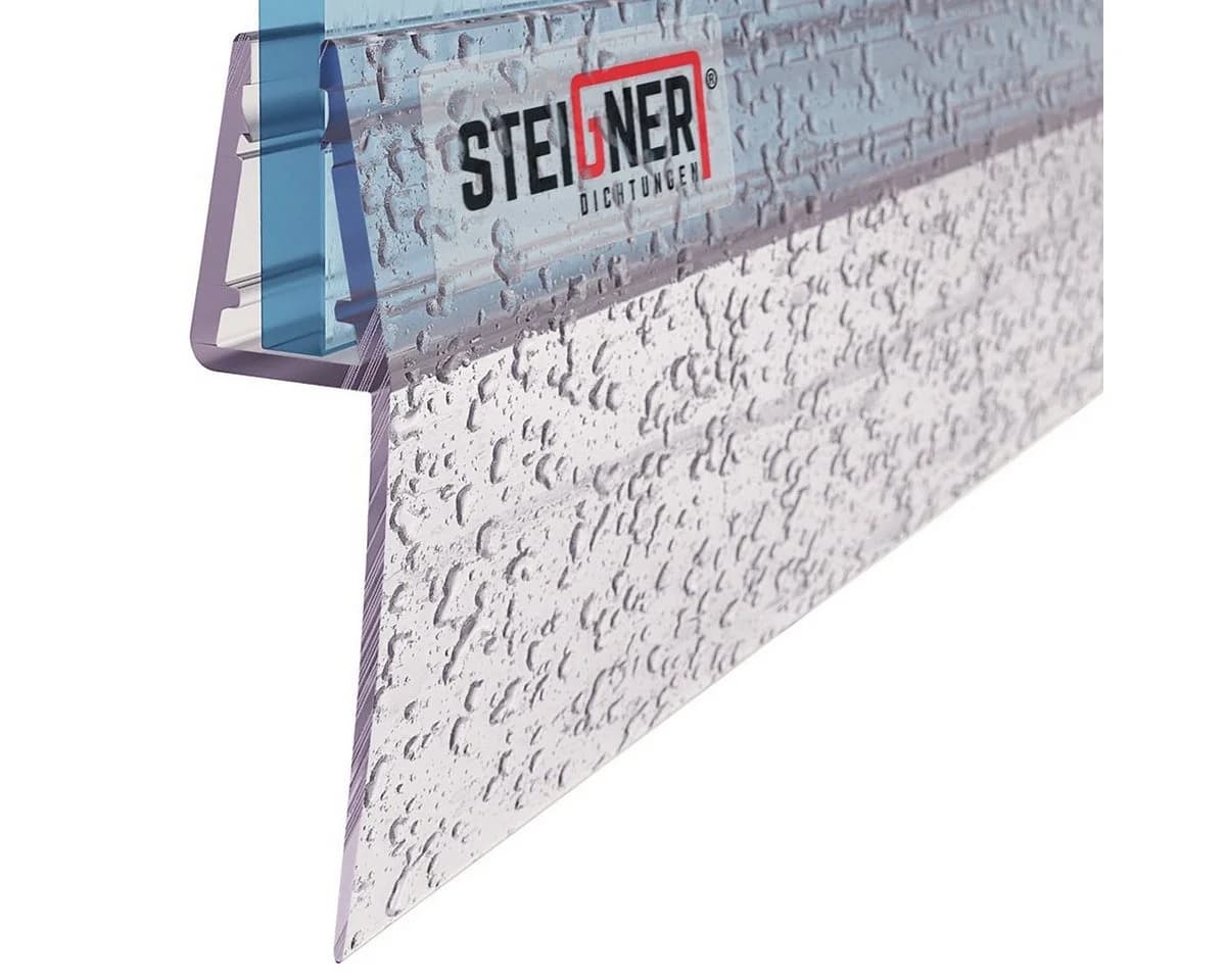 STEIGNER Duschdichtung 30cm PVC Ersatzdichtung für Dusche - Bild 2