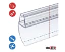 STEIGNER Duschdichtung 30cm PVC Ersatzdichtung für Dusche Bild 4