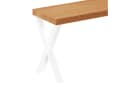 LAMO Manufaktur Sitzbank LSB Massivholz Stahl Industrial Design Bild 2