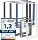 HOLZBRINK Tischbein Industriestahl Schwarz Pulverbeschichtet Bild 2