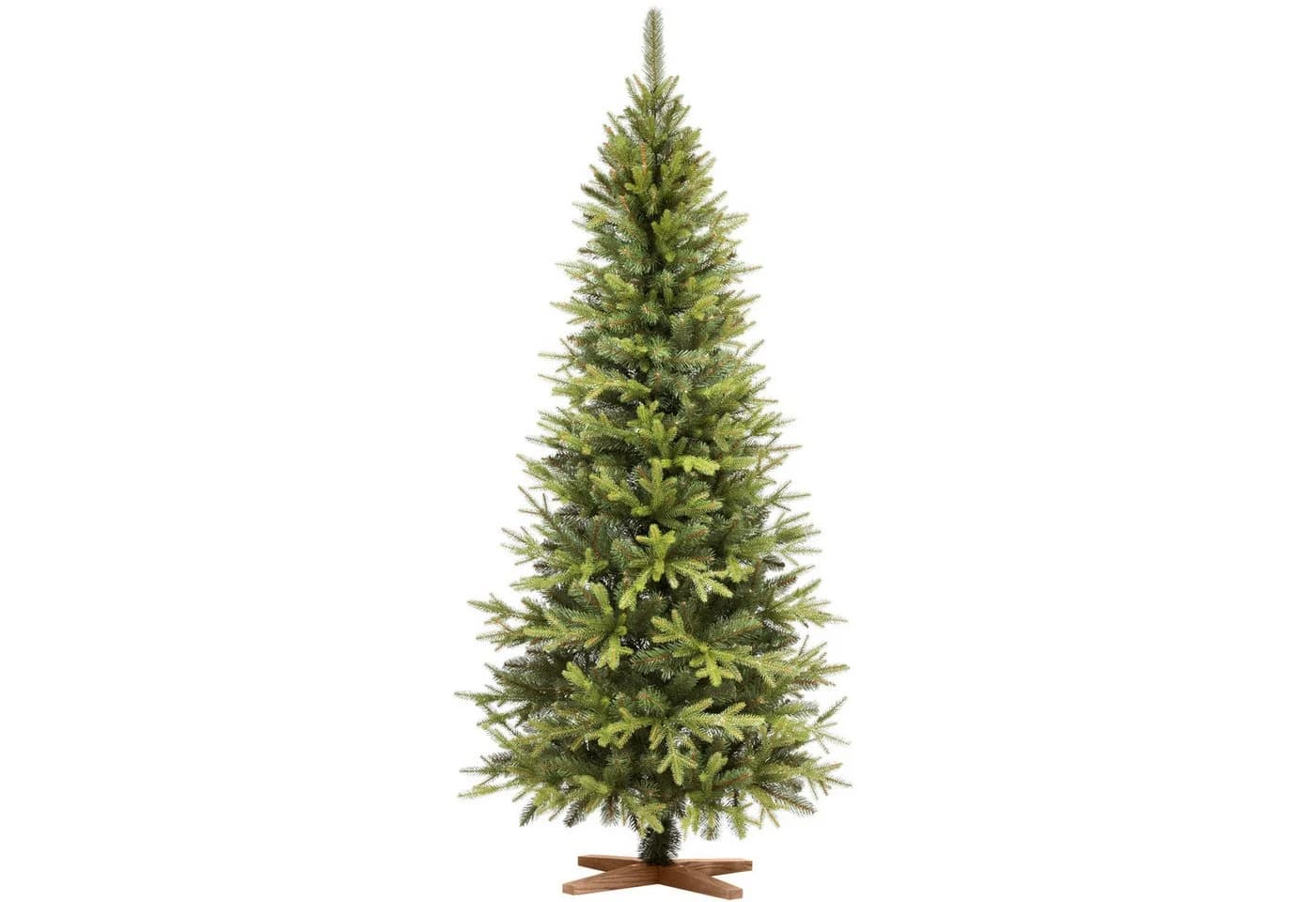 Fairytrees Künstlicher Weihnachtsbaum FT05 Nordmanntanne SLIM Premium - Bild 2