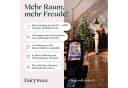 Fairytrees Künstlicher Weihnachtsbaum FT05 Nordmanntanne SLIM Premium Bild 5
