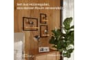 LAMO Manufaktur Wandregal Set 3 St. Massivholz Ebenholz Schwarz Bild 1