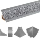HOLZBRINK Küchenabschlussleiste PVC selbstklebend Granit dunkel Bild 1