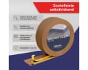 HOLZBRINK Sockelleiste selbstklebend PVC 50x20mm 1m Rolle Küchenleiste Abschlussleiste für Badezimmer Farbe: Eiche hell Bild 1
