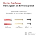 LAMO Manufaktur Wandregalhalter Unsichtbar Schwerlastwinkel 10cm 3 St. Schwarz Metallwinkel 90 Grad Bild 5