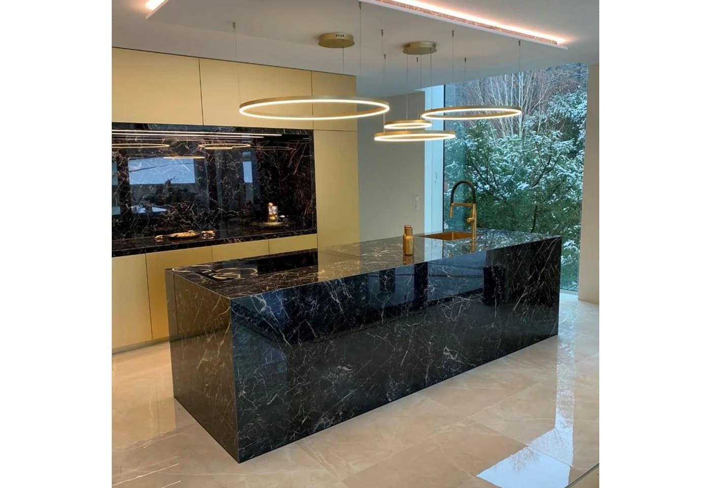 s.luce Pendelleuchte LED Ring 60 Schwarz