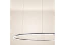 s.luce Ring Pendelleuchte LED 150cm Aluminium gebürstet Bild 2