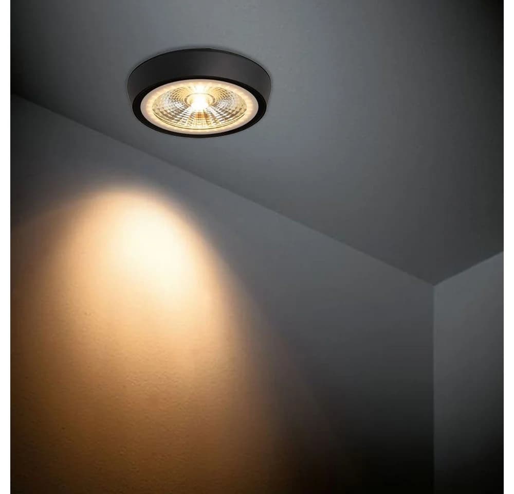 Licht-Trend LED Deckenstrahler Santa Flat IP65 Weiß