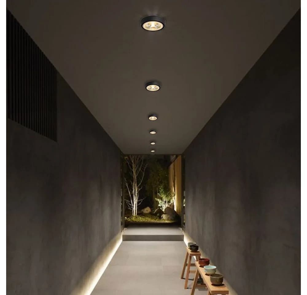 Licht-Trend LED Deckenstrahler Santa Flat IP65 Weiß - Bild 3