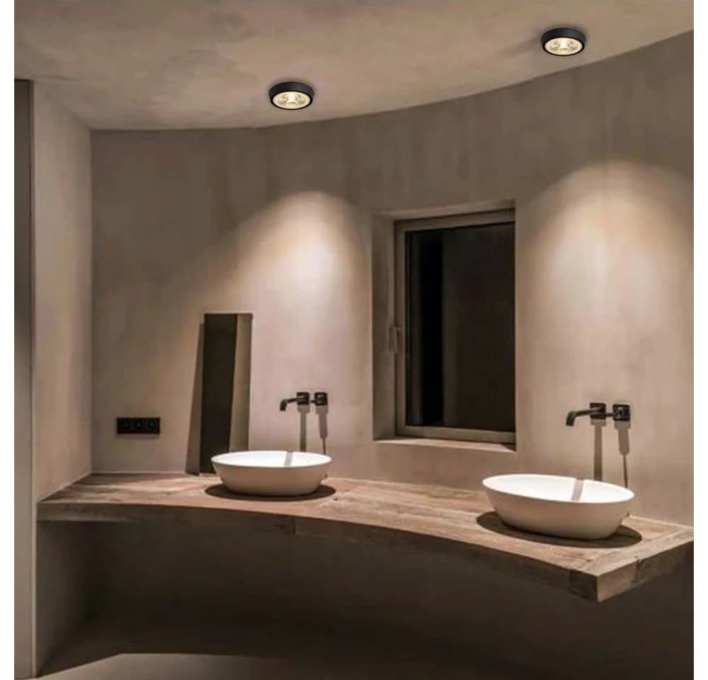 Licht-Trend LED Deckenstrahler Santa Flat IP65 Weiß - Bild 4