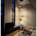 s.luce Pendelleuchte Orb 5-flammig Modular Schwarz Glas Bild 3