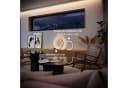 s.luce Tischleuchte LED Ringlampe Schwarz/Gold Dimmbar Bild 4