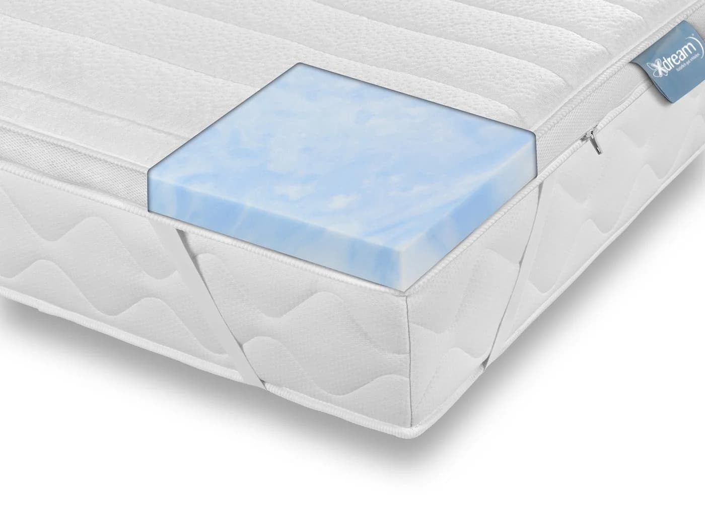 XDREAM Classic Gel-Topper 8 cm hoch - Bild 2