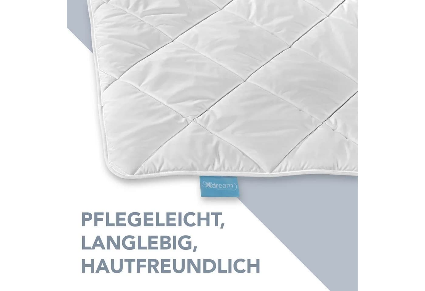 XDREAM Microfaserbettdecke Pure 4-Jahreszeiten 135x200 cm - Bild 4