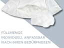 XDREAM Microfaserkissen Pure mit Reißverschluss waschbar Bild 4
