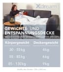 XDREAM Gewichtsdecke Relax - Micro-Glasperlen & Polyester Bild 4