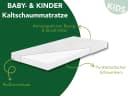 Dreamstar Kindermatratze Wendematratze Weiß Atmungsaktiv Bild 3
