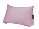 XDREAM Rückenkissen ergonomisches Keilkissen Rosa mit Seitenfach Bild 2