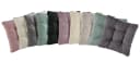 XDREAM Stuhlkissen Set 38x38 cm Türkis Robust Indoor Outdoor Bild 5