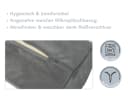 XDREAM Halbrolle ergonomisches Nackenkissen Visco-Memoryschaum Bild 4