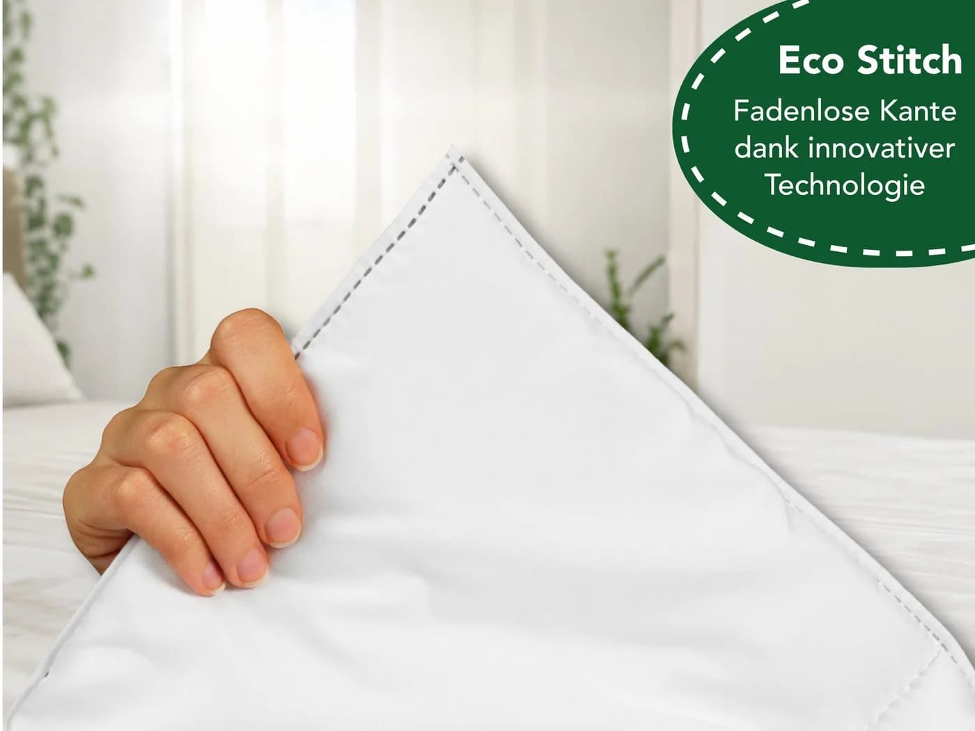 Dreamstar Microfaserbettdecke + Kopfkissen Eco Faserfüllung - Bild 4