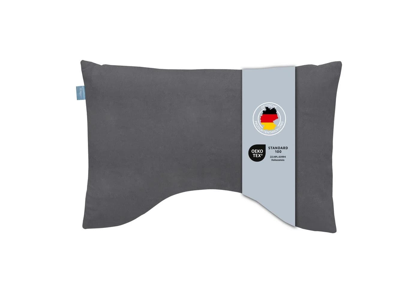 XDREAM Nackenstützkissen Visco Comfort Grau Ergonomisch - Bild 2
