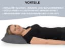 XDREAM Nackenstützkissen Visco Comfort Grau Ergonomisch Bild 3