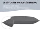 XDREAM Nackenstützkissen Visco Comfort Grau Ergonomisch Bild 5