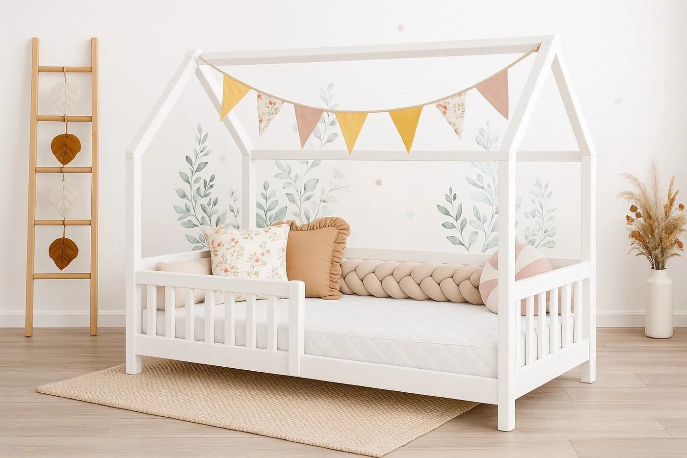 Dreamstar Ergo Kids Babymatratze 60x120 cm und 70x140 cm, 9 cm hoch, atmungsaktive Matratze fürs Babybett