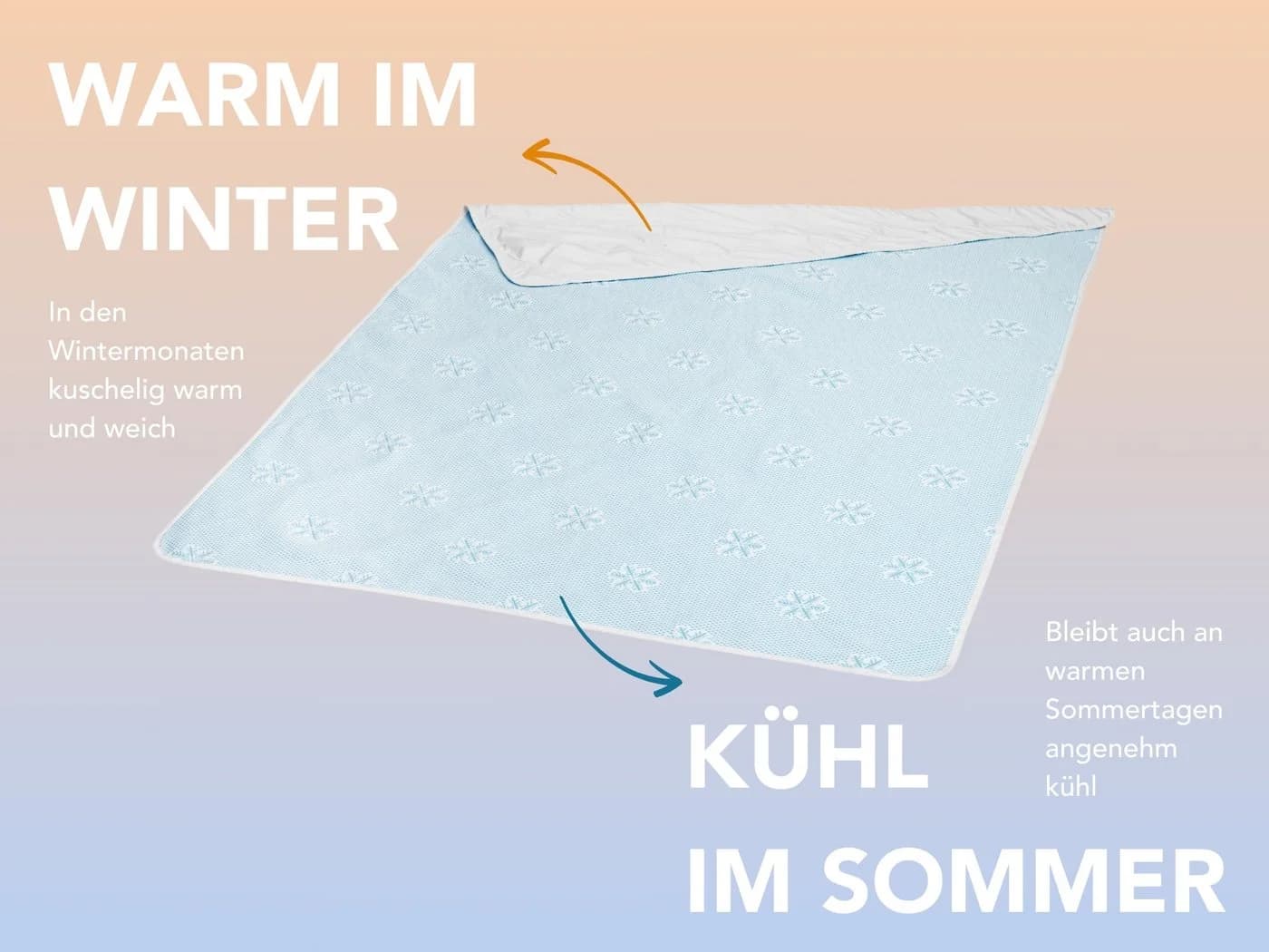 XDREAM Sommerbettdecke kühlend, atmungsaktiv, feuchtigkeitsabsorbierend