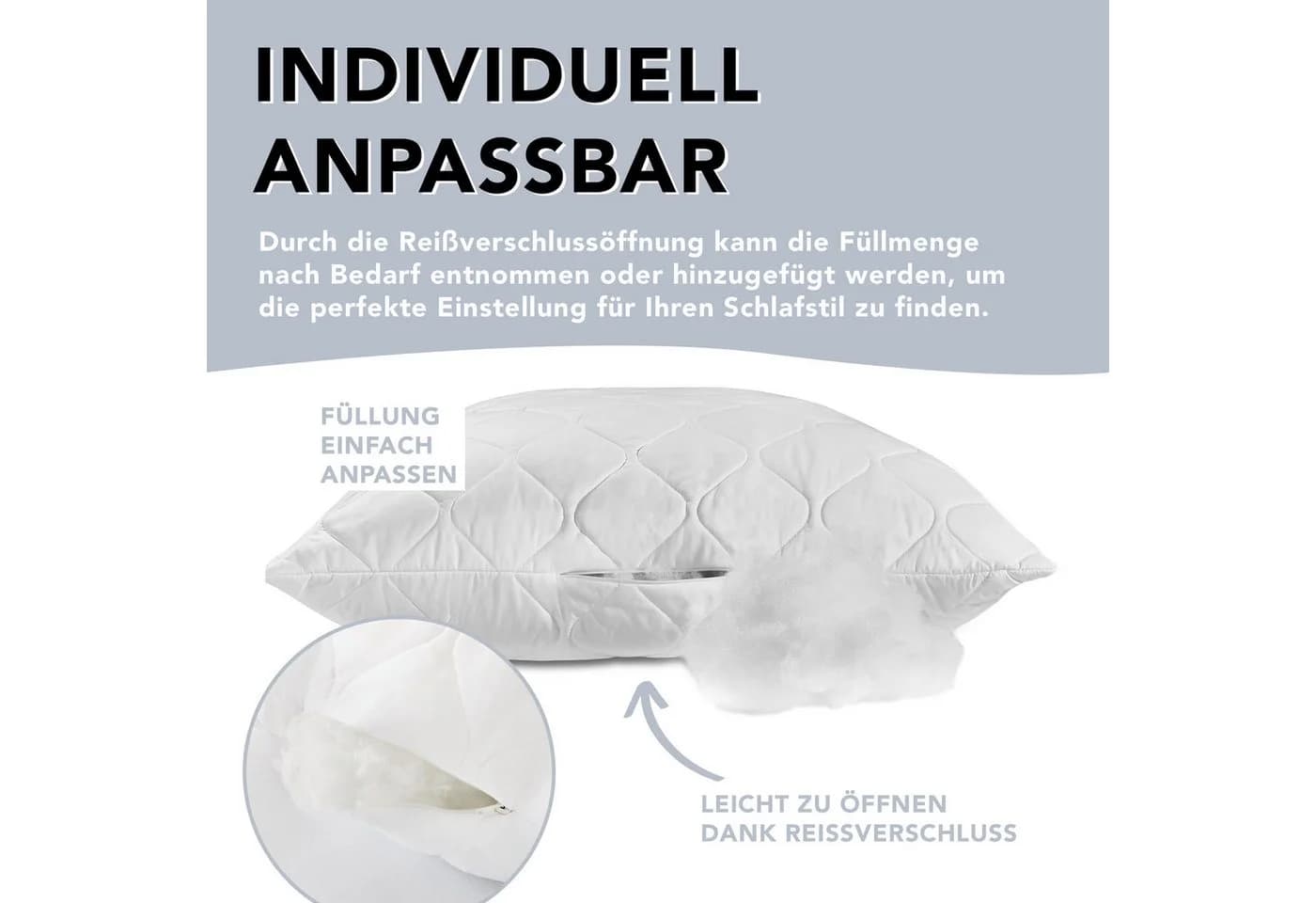 XDREAM Aloe Vera Kissen 40x80 cm - Bild 3