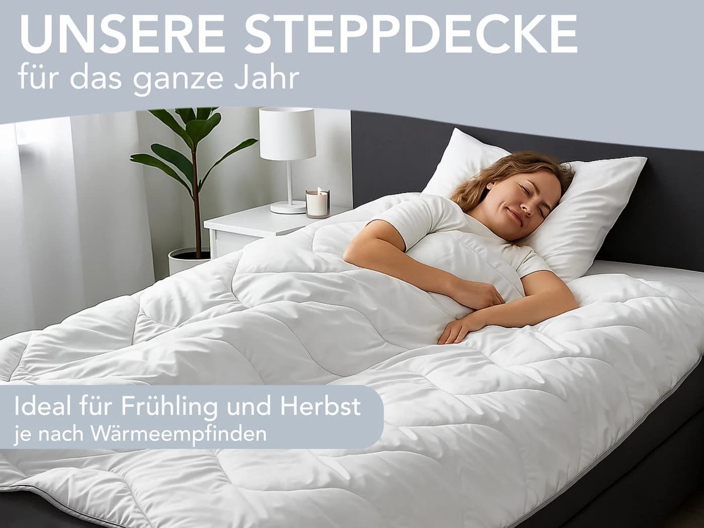 XDREAM Microfaserbettdecke Silver Plus Ganzjahresdecke - Bild 5