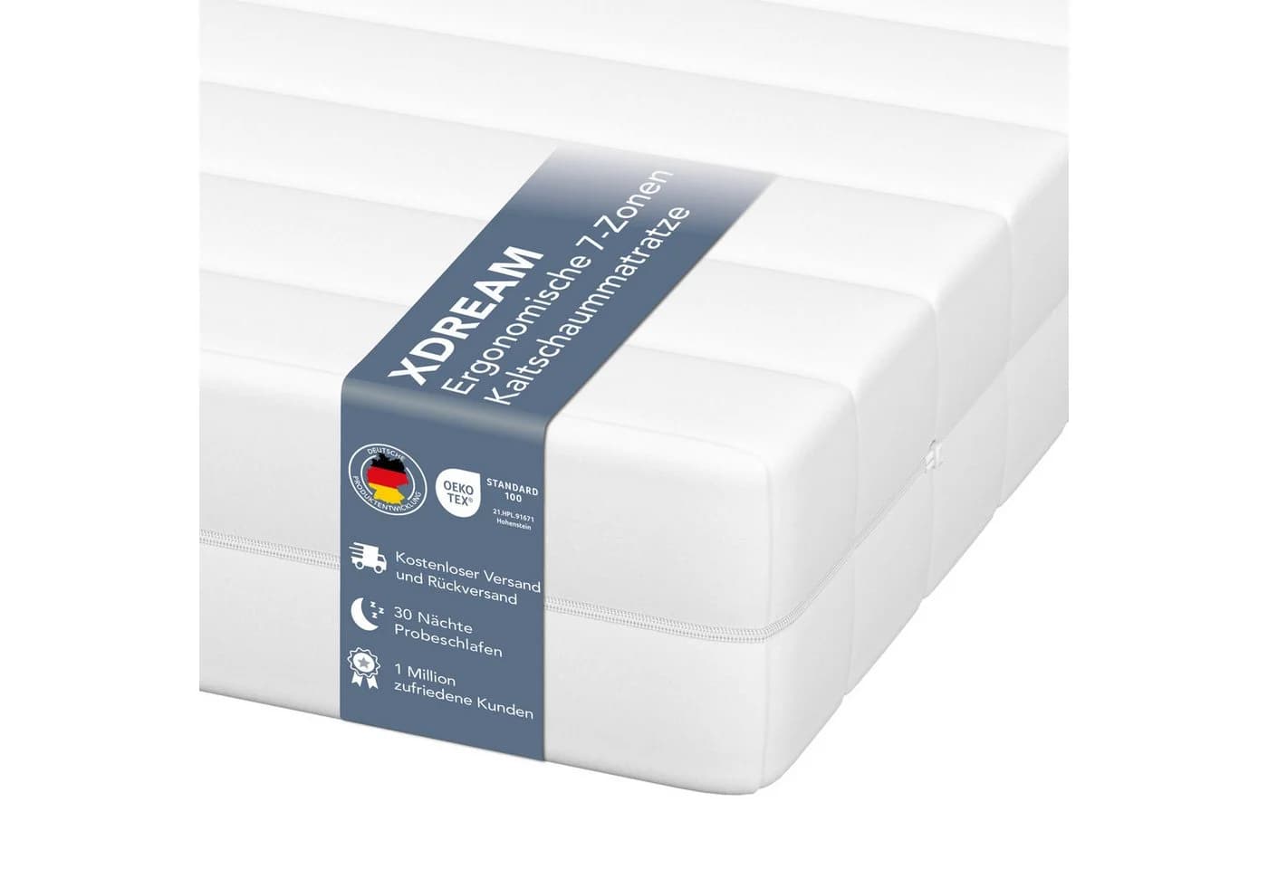 XDREAM Kaltschaummatratze Pure 11 cm Punktelastisch - Bild 2