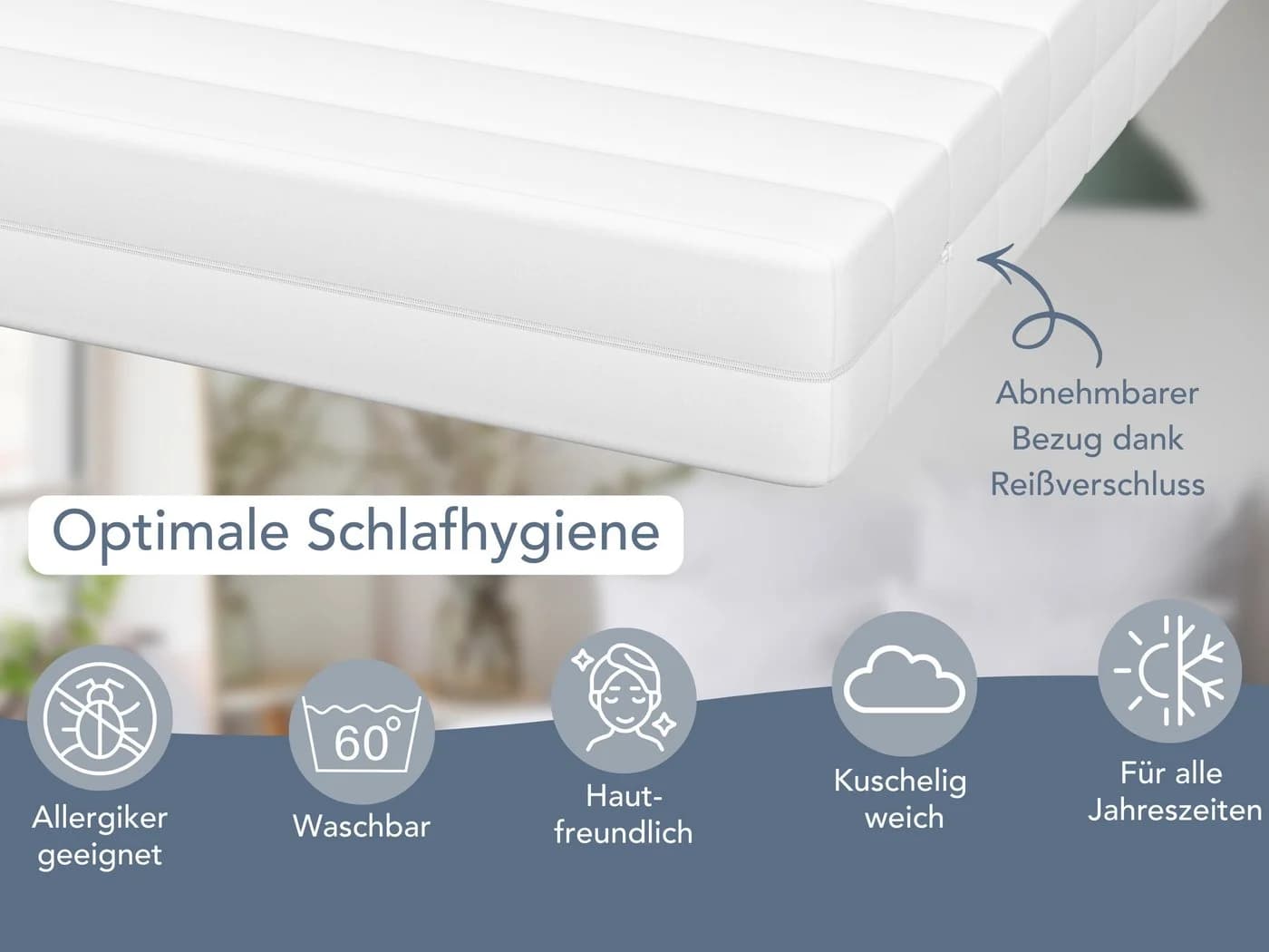 XDREAM Kaltschaummatratze Pure 11 cm Punktelastisch - Bild 3