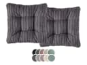 XDREAM Stuhlkissen Set Grau Robust Indoor Outdoor Bild 2
