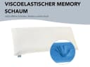 XDREAM Nackenstützkissen Memory Foam Kissen Ergonomisch Bild 3