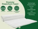 Dreamstar Topper Matratzenauflage 3 cm Kaltschaum Polyester Weiss Bild 1