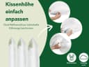 Dreamstar Microfaserkissen Premium Qualität mit Reißverschluss Bild 3