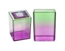 Idena Aufbewahrungsbox Stiftehalter Bicolor Acryl Pink/Grün Bild 2