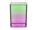 Idena Aufbewahrungsbox Stiftehalter Bicolor Acryl Pink/Grün Bild 3