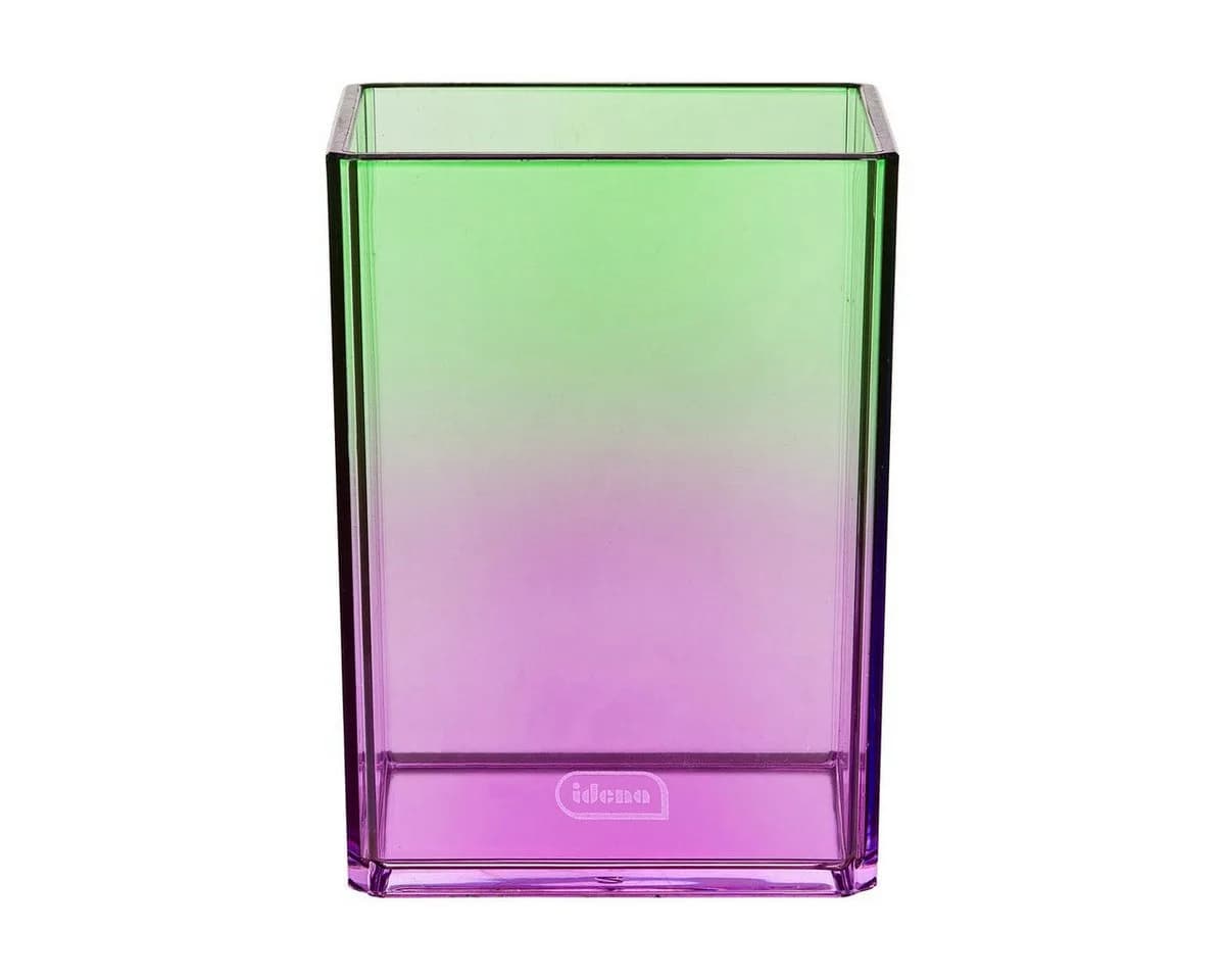 Idena Aufbewahrungsbox Stiftehalter Bicolor Acryl Pink/Grün - Bild 3