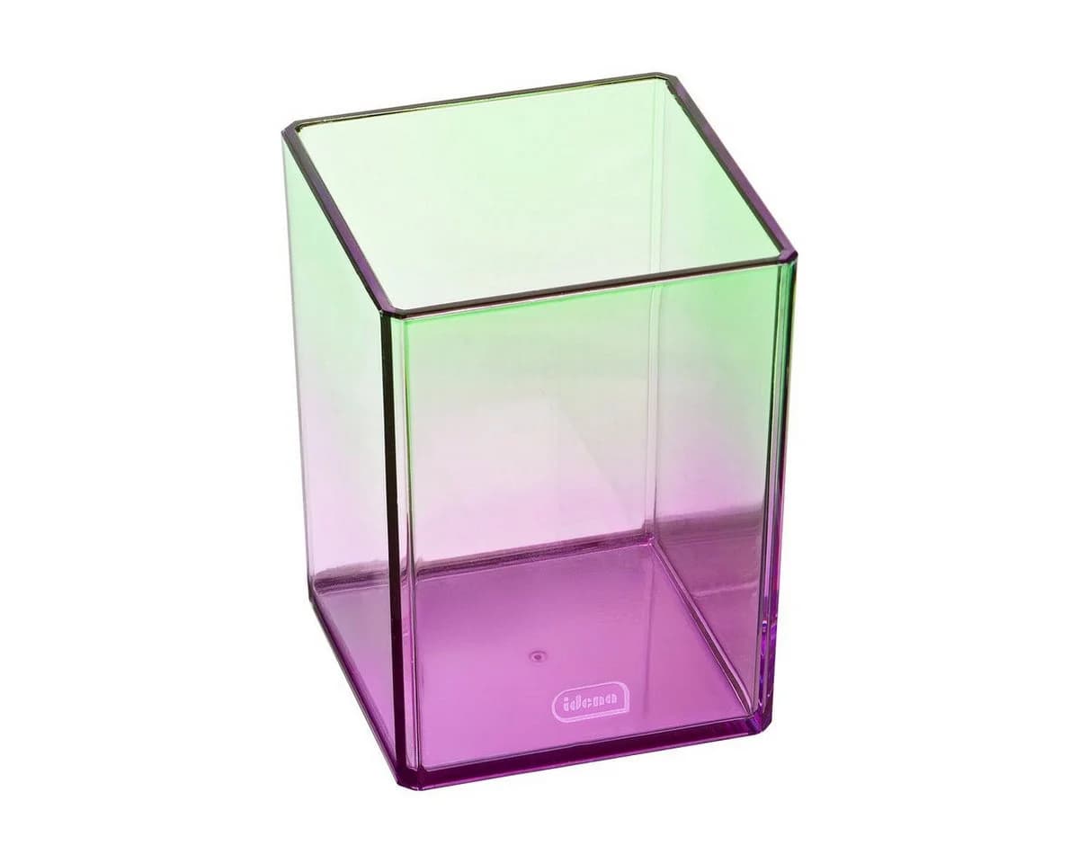 Idena Aufbewahrungsbox Stiftehalter Bicolor Acryl Pink/Grün - Bild 4