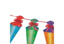 Idena Girlande Schulstart 12 Schultüten FSC-Mix Bunt Bild 5
