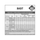 BASIT Gardinenstange Edelstahloptik 16 mm mit Deckenträgern Bild 5