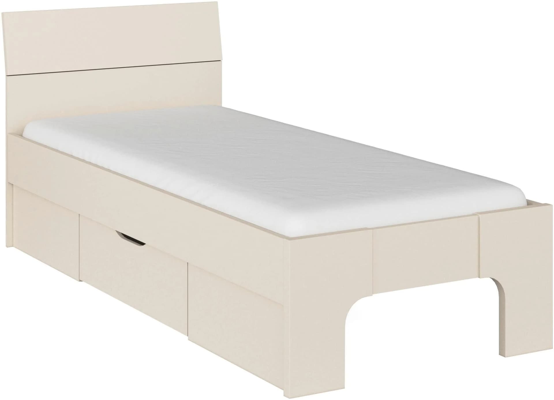 Bett RAUCH Marlene Stauraum Landhausstil Beige