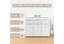 Kombikommode RAUCH Sideboard Schubladenkommode CORTONA Eiche Artisan Bild 3