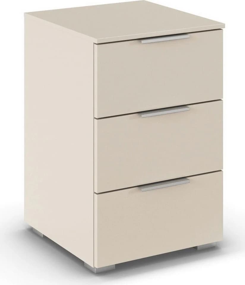 Zeitlose Nachtkommode in beige (champagner) - Bild 2