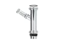 tecuro Siphon Tauchrohr Verstellrohr Ø 32 x 200 mm mit Geräteanschluss Bild 2