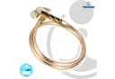 tecuro Bidetarmatur SHATTAF Set Gold 1,20m Schlauch Bild 3